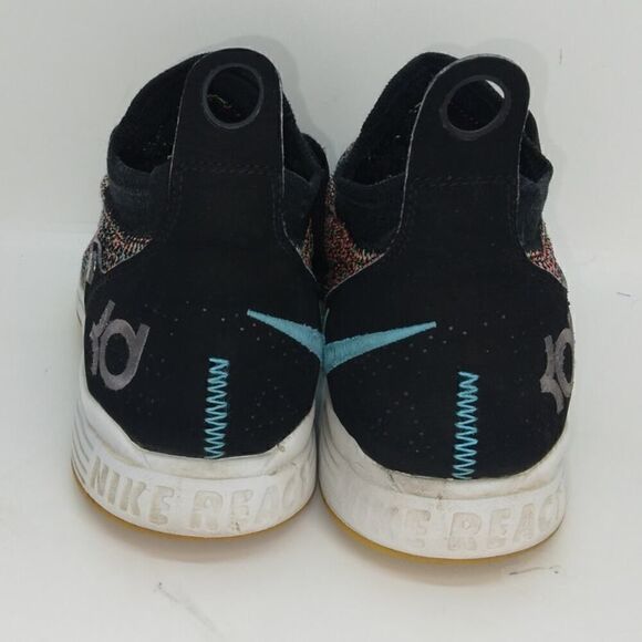 Nike Zoom XI Kevin Durant Kids Pre-owned Gray/Black React Sneakers - sz. 6 1/2Y - Picture 4 of 5